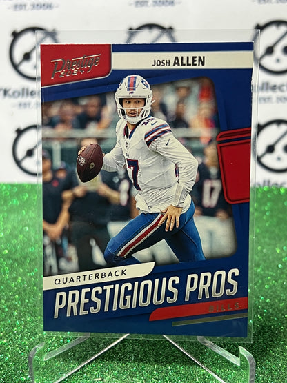 2024 PANINI PRESTIGE JOSH ALLEN # PP-JAN NFL BUFFALO BILLS GRIDIRON CARD