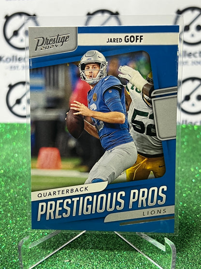 2024 PANINI PRESTIGE JARED GOFF # PP-JGF NFL DETROIT LIONS GRIDIRON CARD