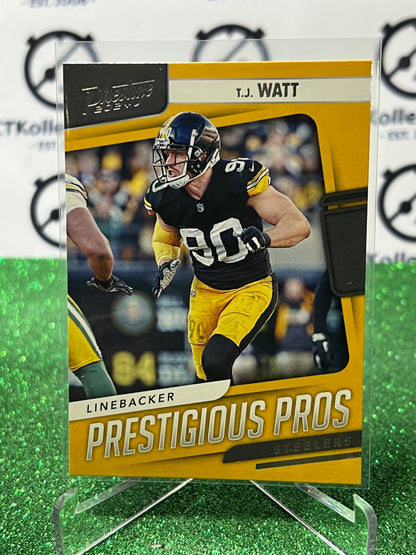 2024 PANINI PRESTIGE T.J. WATT # PP-TWT NFL STEELERS GRIDIRON CARD