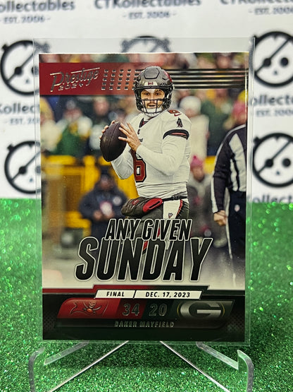2024 PANINI PRESTIGE BAKER MAYFIELD # AGS-BMD NFL BUCCANEERS GRIDIRON CARD