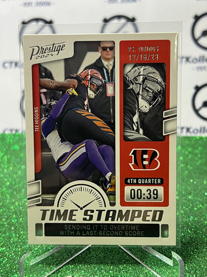 2024 PANINI PRESTIGE TEE HIGGINS # TS-THS  NFL BUCCANEERS GRIDIRON CARD