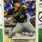 2022 TOPPS OPENING DAY MAX KRANICK # 153 ROOKIE PITTSBURGH PIRATES BASEBALL CARD