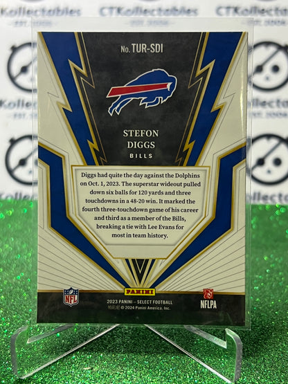 2023 PANINI SELECT STEFON DIGGS # TUR-SDI  TURBO CHARGED NFL BUFFALO BILLS GRIDIRON CARD