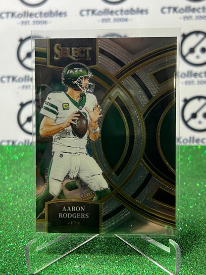 2023 PANINI SELECT AARON RODGERS # 121 NFL NEW YORK JETS CARD