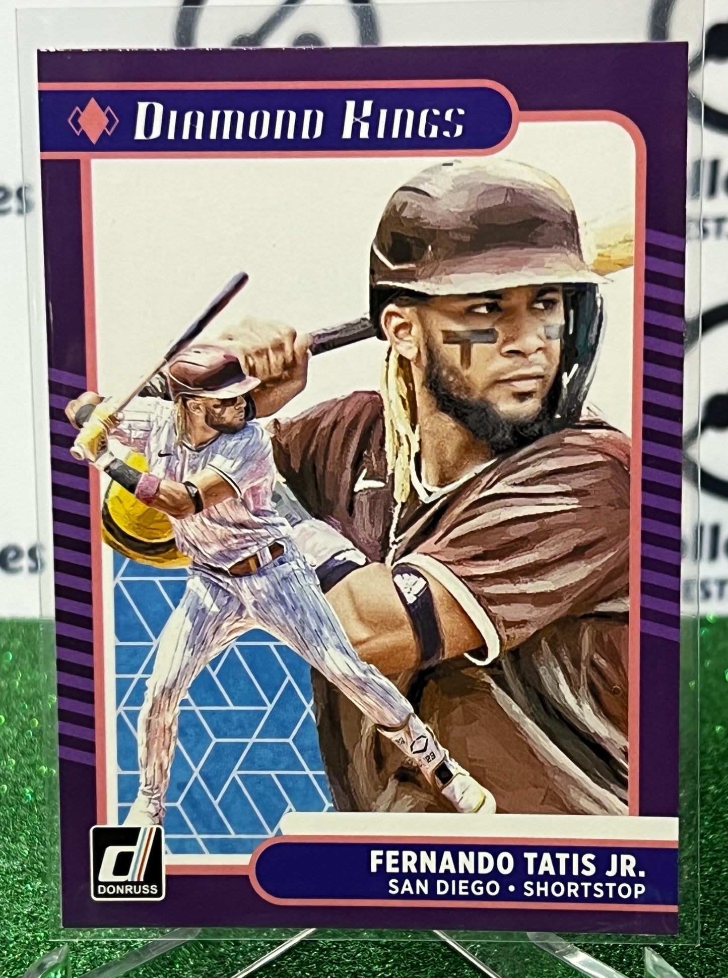 2021  PANINI DIAMOND KINGS  FERNANDO TATIS JR. # 27 SAN DIEGO PADRES BASEBALL CARD