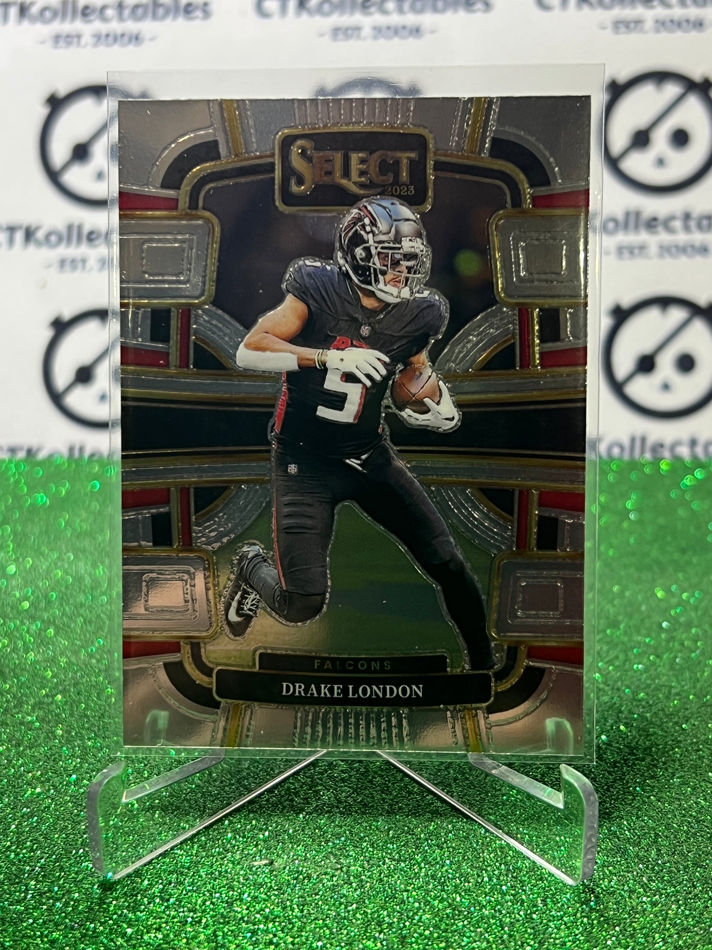 2023 PANINI SELECT DRAKE LONDON # 6 NFL ATLANTA FALCONS CARD