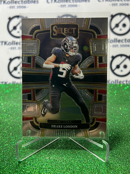 2023 PANINI SELECT DRAKE LONDON # 6 NFL ATLANTA FALCONS CARD