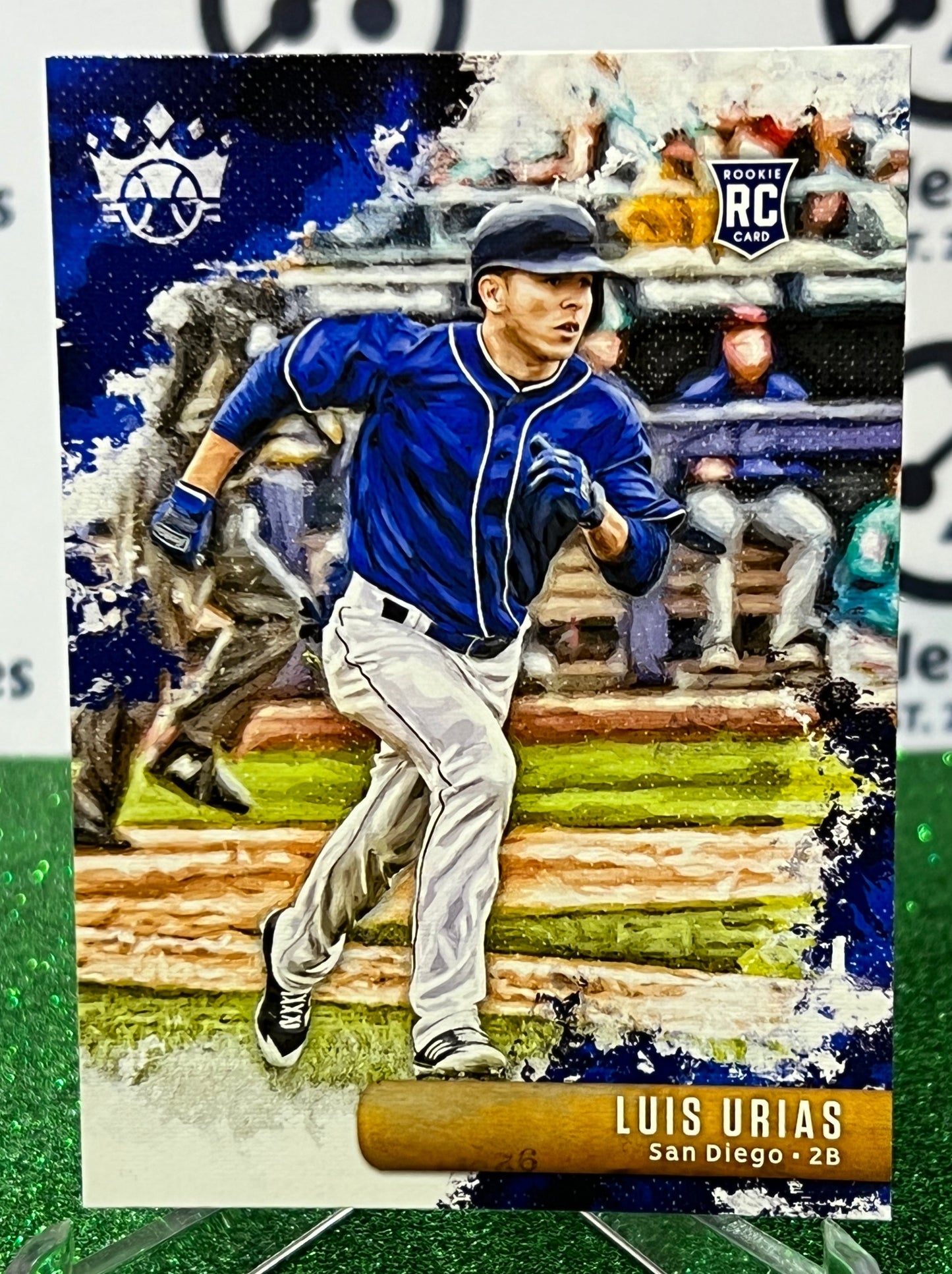 2019 PANINI DIAMOND KINGS  LUIS URIAS # 82 SAN DIEGO PADRES BASEBALL CARD