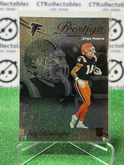 2024 PANINI PRESTIGE CASEY WASHINGTON # 301 RC GALAXY NFL ATLANTA FALCONS GRIDIRON CARD