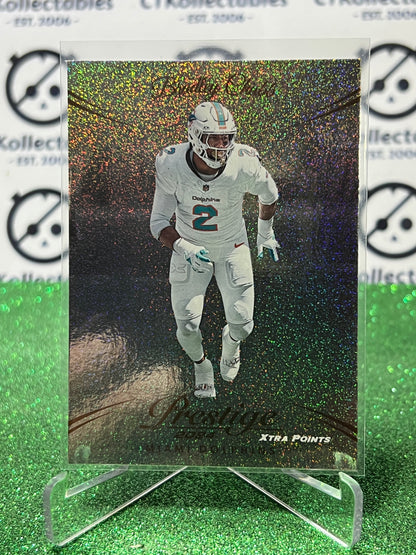 2024 PANINI PRESTIGE BRADLEY CHUBB # 188 GALAXY NFL MIAMI DOLPHINS GRIDIRON CARD