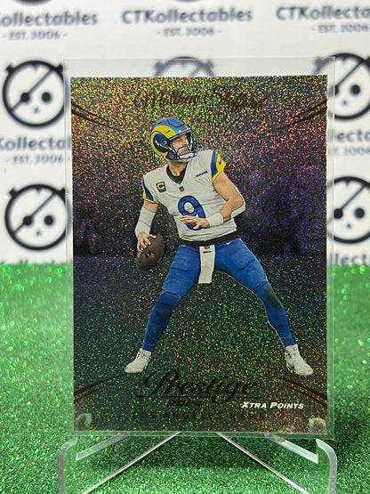 2024 PANINI PRESTIGE MATTHEW STAFFORD # 173 GALAXY NFL LA RAMS GRIDIRON CARD