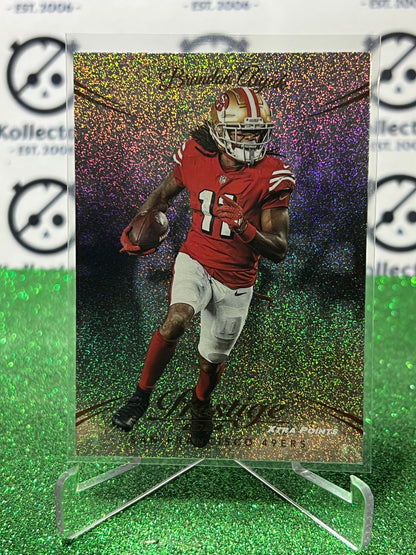2024 PANINI PRESTIGE BRANDON AIYUK # 258 GALAXY NFL SAN FRANCISCO 49ERS GRIDIRON CARD