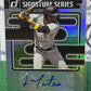 2021 PANINI DONRUSS JORGE MATEO # SS-JM  FOIL AUTO SAN DIEGO PADRES BASEBALL CARD