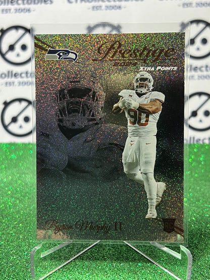 2024 PANINI PRESTIGE BYRON MURPHY II # 319 RC GALAXY NFL SEATTLE SEAHAWKS GRIDIRON CARD