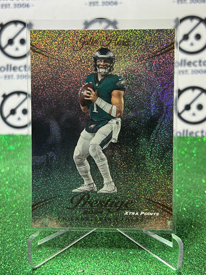 2024 PANINI PRESTIGE JALEN HURTS # 238 GALAXY NFL PHILADELPHIA EAGLES GRIDIRON CARD