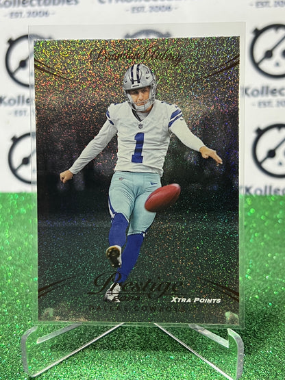 2024 PANINI PRESTIGE BRANDON AUBREY # 81 GALAXY NFL DALLAS COWBOYS GRIDIRON CARD