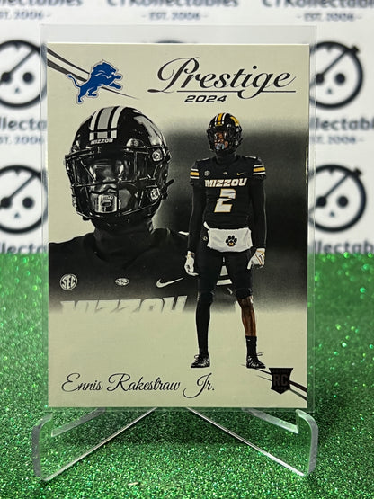 2024 PANINI PRESTIGE ERRIS RAKESTRAW JR. # 323 RC  NFL DETROIT LIONS GRIDIRON CARD