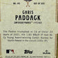 2022 TOPPS GYPSY QUEEN CHRIS PADDACK # 145 BROWN SAN DIEGO PADRES BASEBALL CARD