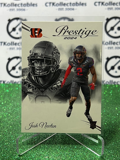 2024 PANINI PRESTIGE JOSH NEWTON # 390 RC  NFL CINCINNATI BENGALS GRIDIRON CARD
