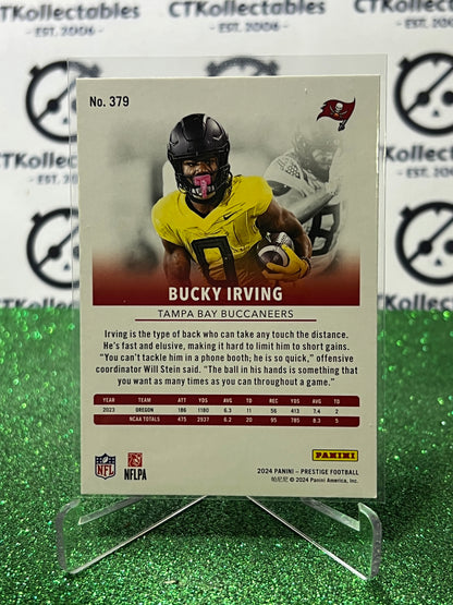 2024 PANINI PRESTIGE BUCKY IRVING # 379 RC  NFL TAMPA BAY BUCCANEERS GRIDIRON CARD