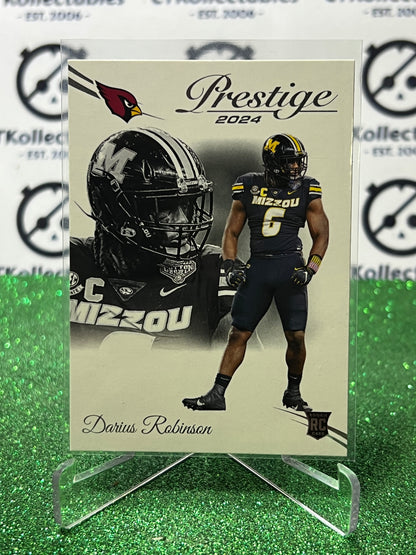2024 PANINI PRESTIGE DARIUS ROBINSON # 324 RC  NFL ARIZONA CARDINALS GRIDIRON CARD
