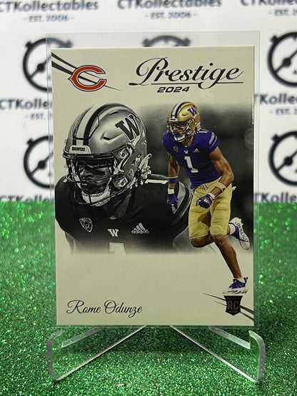 2024 PANINI PRESTIGE ROME ODUNZE # 310 RC  NFL CHICAGO BEARS GRIDIRON CARD