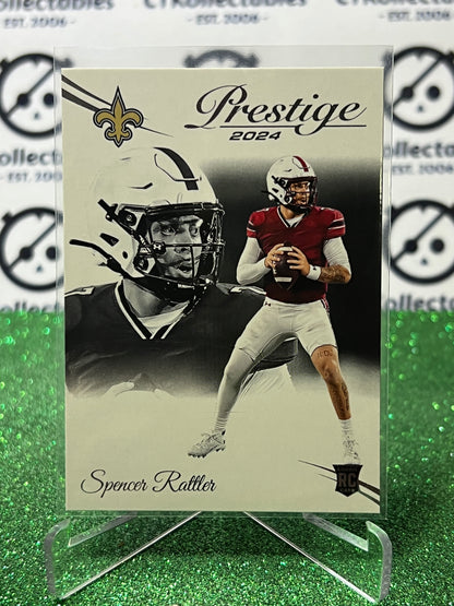 2024 PANINI PRESTIGE SPENCER RATTLER # 359 RC  NFL NEW ORLEANS SAINTS  GRIDIRON CARD