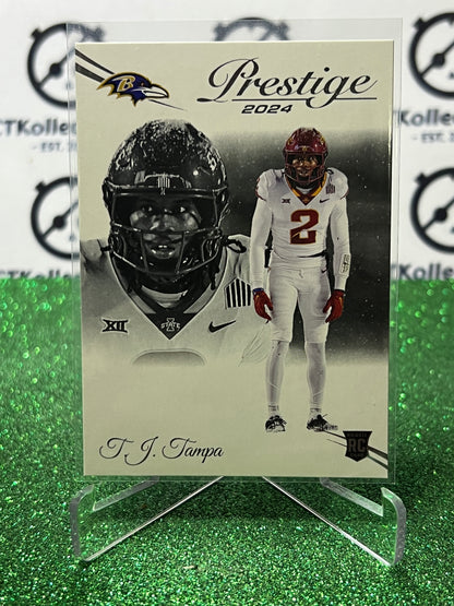 2024 PANINI PRESTIGE T.J. TAMPA # 332 RC  NFL RAVENS GRIDIRON CARD