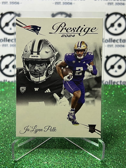 2024 PANINI PRESTIGE JA'LYNN POLK # 354 RC  NFL PATRIOTS GRIDIRON CARD