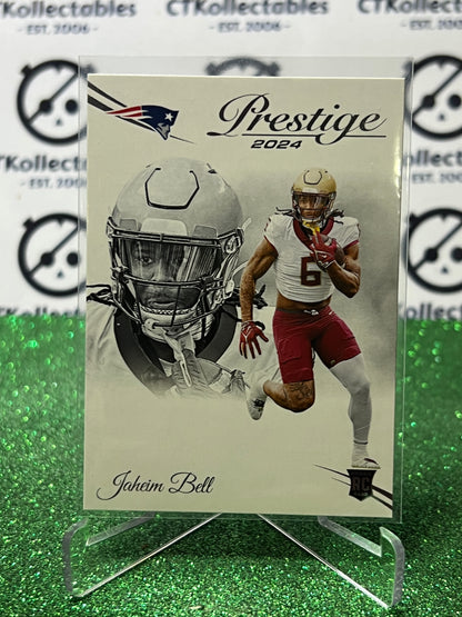 2024 PANINI PRESTIGE JAHEIM BELL # 361 RC  NFL PATRIOTS GRIDIRON CARD