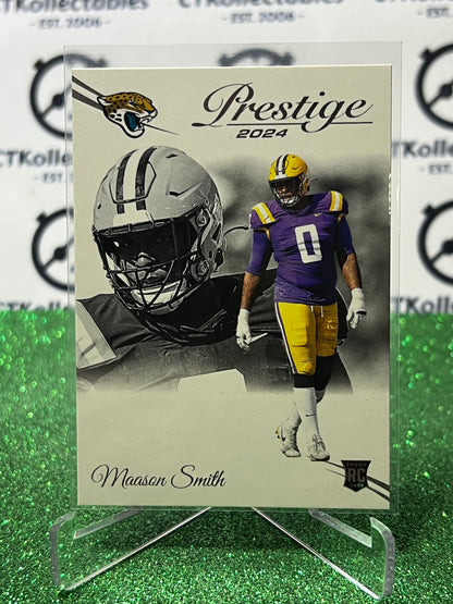 2024 PANINI PRESTIGE MAASON SMITH # 385 RC  NFL JAGUARS GRIDIRON CARD