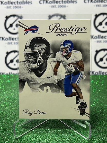 2024 PANINI PRESTIGE RAY DAVIS # 387 RC NFL BUFFALO BILLS GRIDIRON CARD
