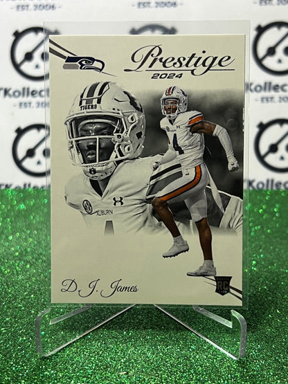 2024 PANINI PRESTIGE D.J. JAMES # 377 RC NFL SEATTLE SEAHAWKS GRIDIRON CARD