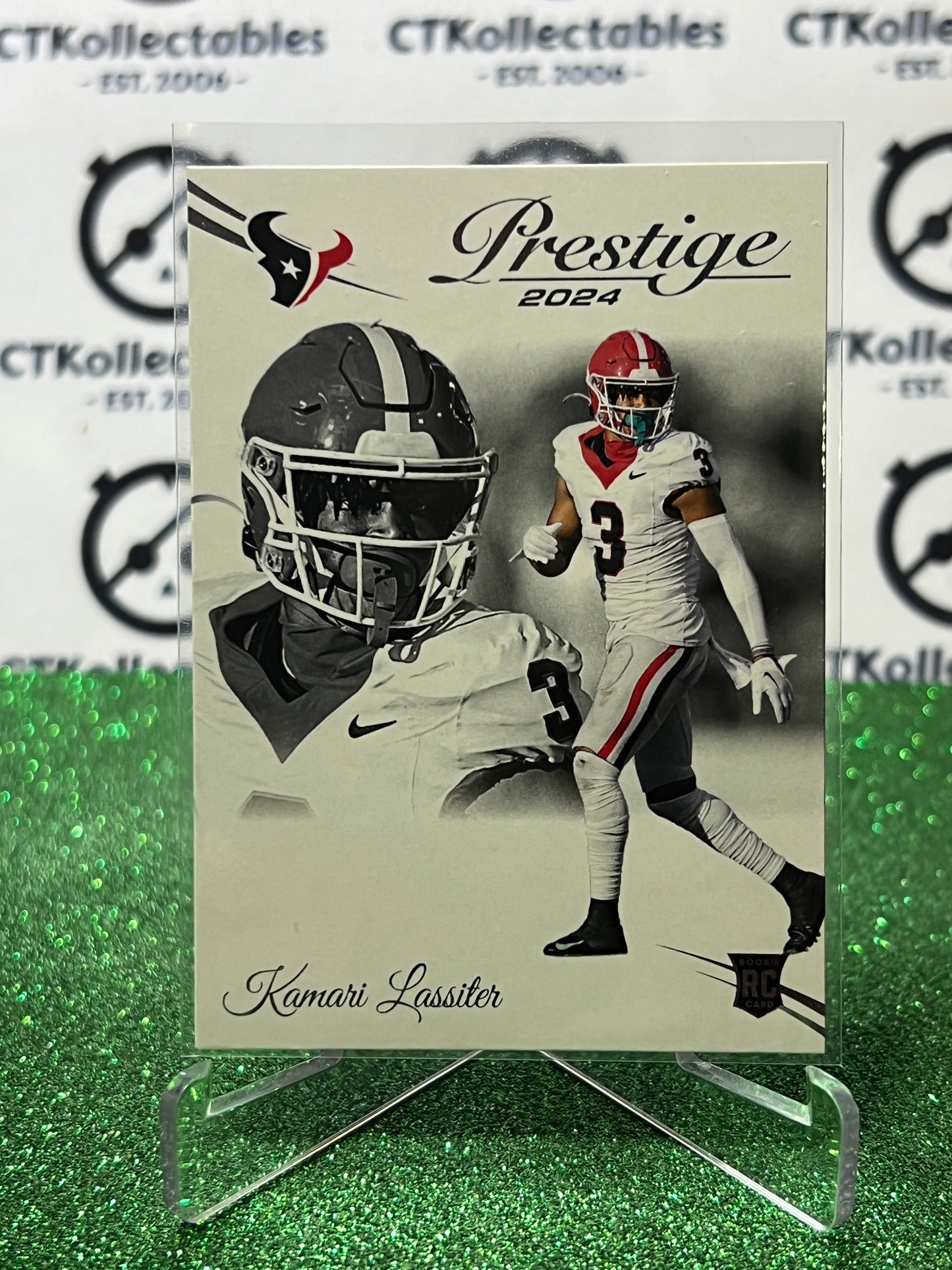 2024 PANINI PRESTIGE KAMARI LASSITER # 327 RC NFL HOUSTON TEXANS GRIDIRON CARD