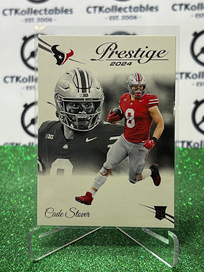 2024 PANINI PRESTIGE CADE STOVER # 386 RC NFL HOUSTON TEXANS GRIDIRON CARD