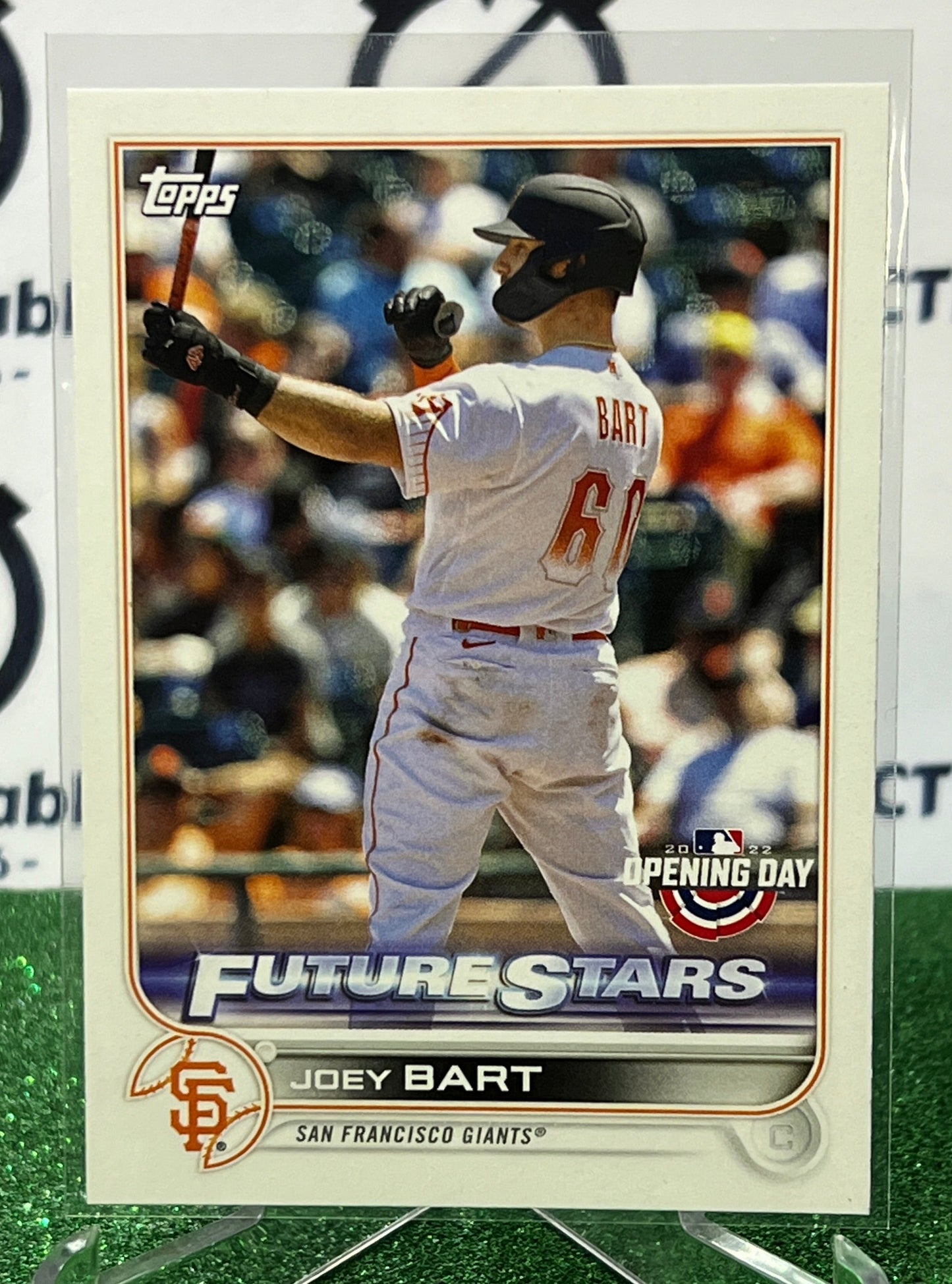 2022 TOPPS OPENING DAY JOEY BART  # 206 FUTURE STARS  SAN FRANCISCO GIANTS BASEBALL