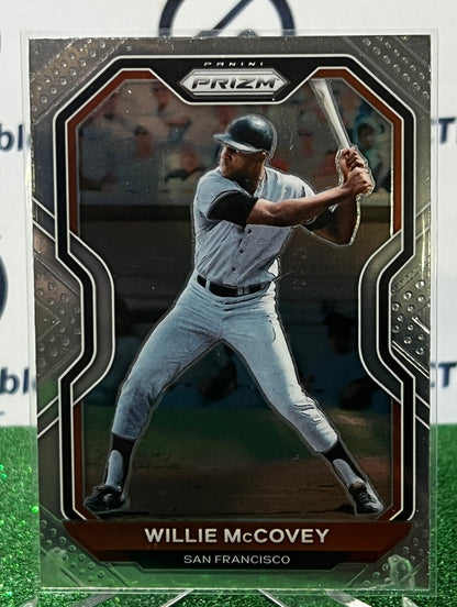2021 PANINI PRIZM WILLIE McCOVEY # 154 SAN FRANCISCO GIANTS BASEBALL