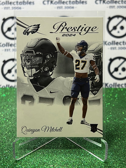 2024 PANINI PRESTIGE QUINYON MITCHELL # 320 RC NFL PHILADELPHIA EAGLES GRIDIRON CARD