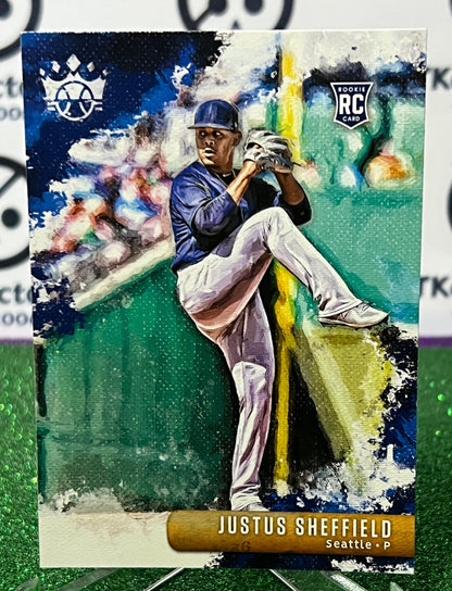 2019 PANINI DIAMOND KINGS JUSTUS SHEFFIELD # 66 ROOKIE SEATTLE MARINERS BASEBALL CARD