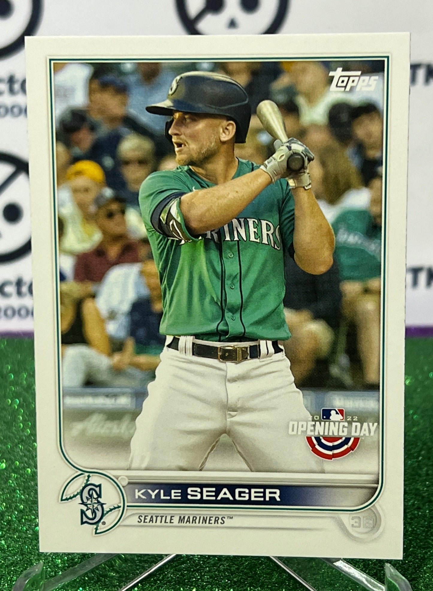 2022 TOPPS OPENING DAY KYLE SEAGER # 154 SEATTLE MARINERS BASEBALL CARD