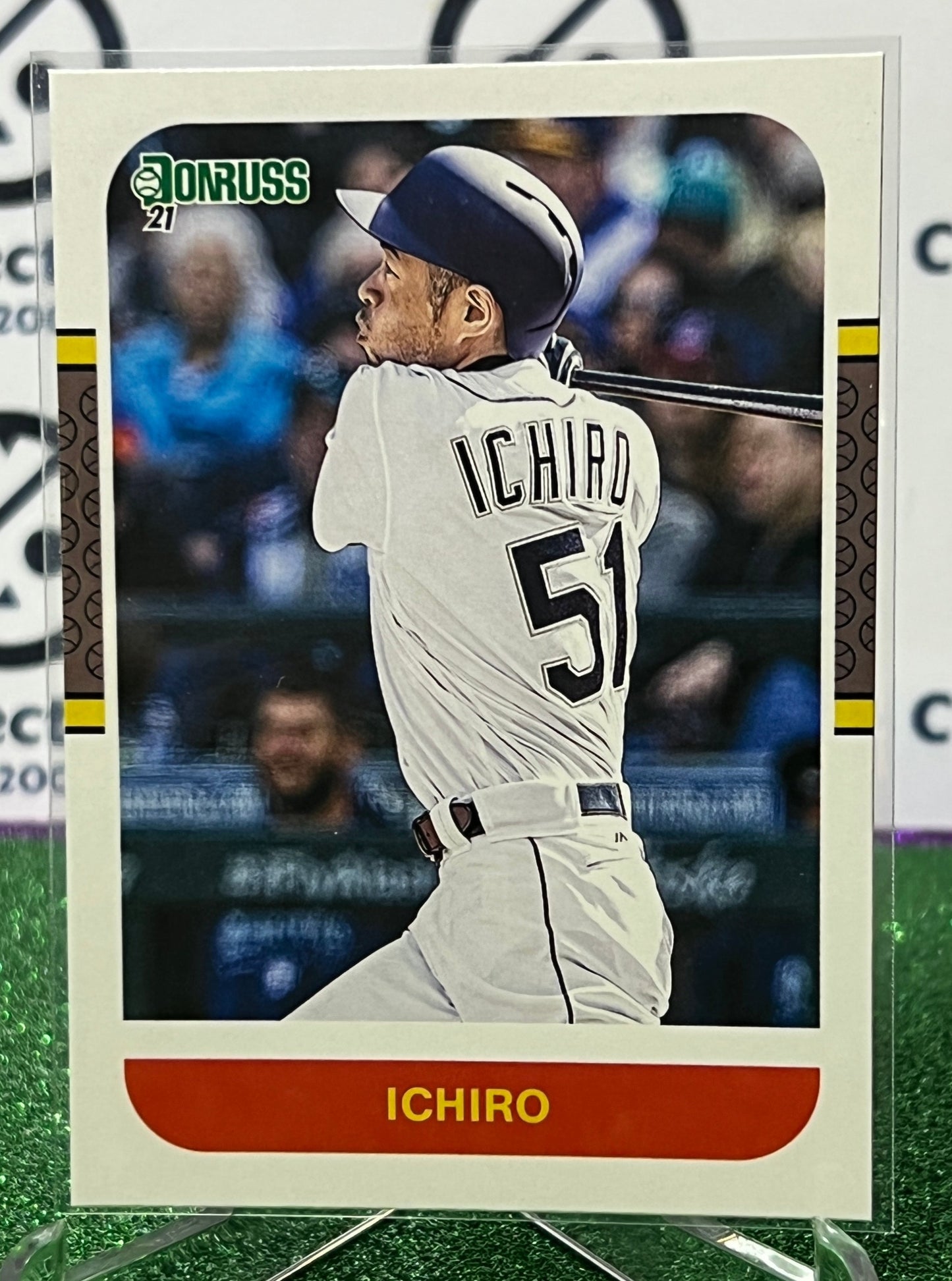 2021 PANINI DONRUSS ICHIRO # 244 RETRO SEATTLE MARINERS BASEBALL CARD