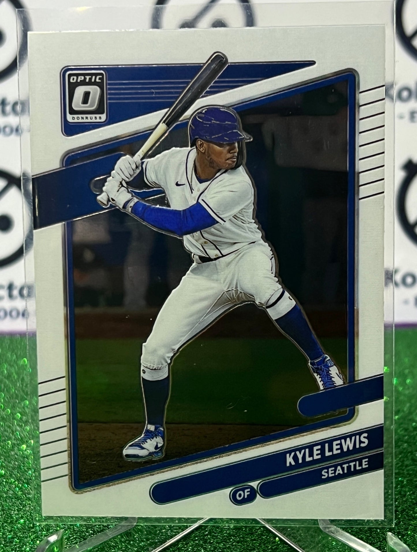 2021 PANINI DONRUSS OPTIC KYLE LEWIS # 122  SEATTLE MARINERS BASEBALL CARD