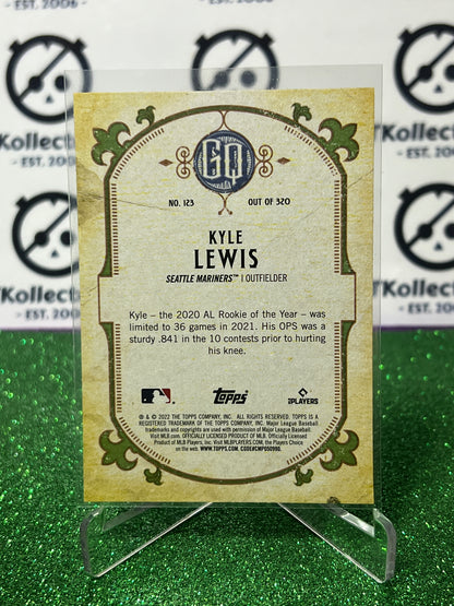 2022 TOPPS GYPSY QUEEN KYLE LEWIS # 123  SEATTLE MARINERS BASEBALL CARD