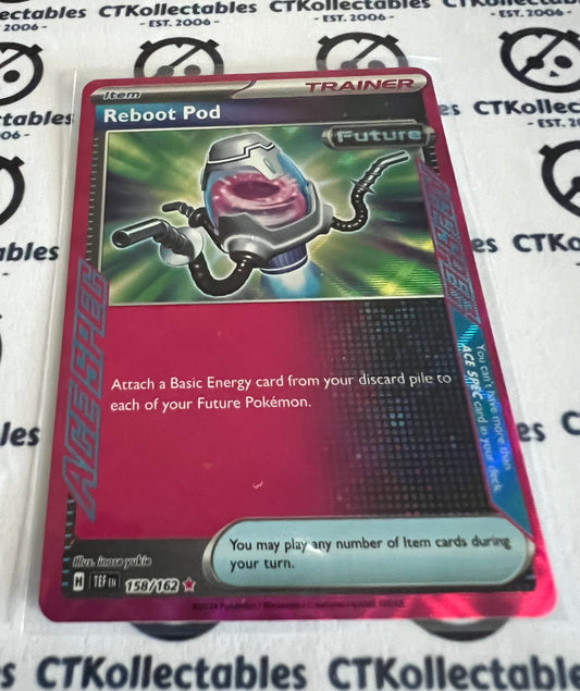 2024 TEMPORAL FORCES REBOOT POD # 158/162  ACE SPEC FOIL POKEMON CARD