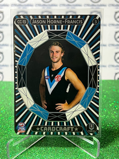 2025 AFL TEAMCOACH JASON HORNE-FRANCIS # CC-13 PORT ADELAIDE CARD