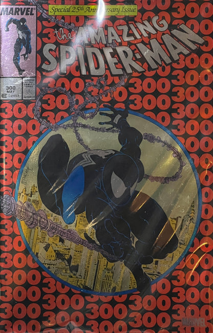 THE AMAZING SPIDER-MAN # 300 LIMITED EDITION FOIL VARIANT REPRINT FACSIMILE MCFARLANE 1st VENOM MARVEL COMICS  2023