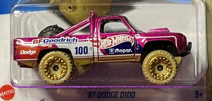 HOT WHEELS MATTEL '87 DODGE DIDO 1/10  BAJA BLAZERS 181/250 -  2021