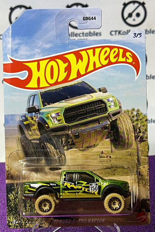 HOT WHEELS MATTEL 17 FORD F-150 RAPTOR 3/5   -  2021