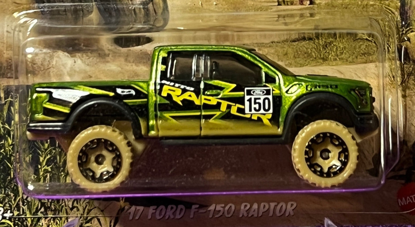 HOT WHEELS MATTEL 17 FORD F-150 RAPTOR 3/5   -  2021