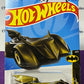 HOT WHEELS MATTEL  BATMAN BATMOBILE  GOLD 4/5 DC LONG CARD 137/250 DC 2021